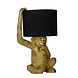 Lucide EXTRAVAGANZA CHIMP - Tischleuchte - Ø 30 cm - 1xE14 - Schwarz