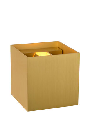 Lucide XIO - Wandleuchte - LED Dimb. - G9 - 1x4W 2700K - Einstellbarer Abstrahlwinkel - Mattes Gold / Messing Lucide XIO - Wandleuchte - LED Dimb. - G9 - 1x4W 2700K - Einstellbarer Abstrahlwinkel - Mattes Gold / Messing