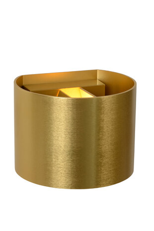 Lucide XIO - Wandleuchte - LED Dimb. - G9 - 1x3,5W 2700K - Einstellbarer Abstrahlwinkel - Mattes Gold / Messing Lucide XIO - Wandleuchte - LED Dimb. - G9 - 1x3,5W 2700K - Einstellbarer Abstrahlwinkel - Mattes Gold / Messing