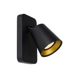 Lucide TURNON - Bettleuchte / Wandleuchte - LED Dim to warm - GU10 - 1x5W 2200K/3000K - Schwarz Lucide TURNON - Bettleuchte / Wandleuchte - LED Dim to warm - GU10 - 1x5W 2200K/3000K - Schwarz