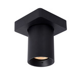 Lucide NIGEL - Deckenstrahler - LED Dim to warm - GU10 - 1x5W 2200K/3000K - Schwarz Lucide NIGEL - Deckenstrahler - LED Dim to warm - GU10 - 1x5W 2200K/3000K - Schwarz