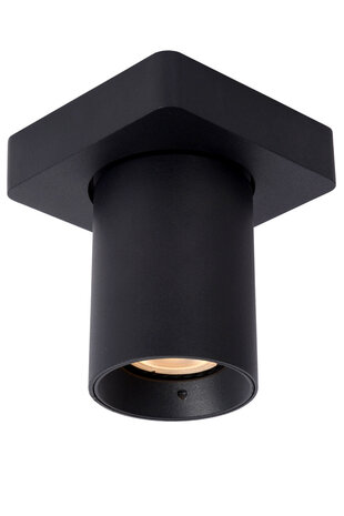 Lucide NIGEL - Deckenstrahler - LED Dim to warm - GU10 - 1x5W 2200K/3000K - Schwarz Lucide NIGEL - Deckenstrahler - LED Dim to warm - GU10 - 1x5W 2200K/3000K - Schwarz