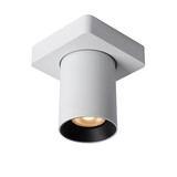 Lucide NIGEL - Deckenstrahler - LED Dim to warm - GU10 - 1x5W 2200K/3000K - Weiß