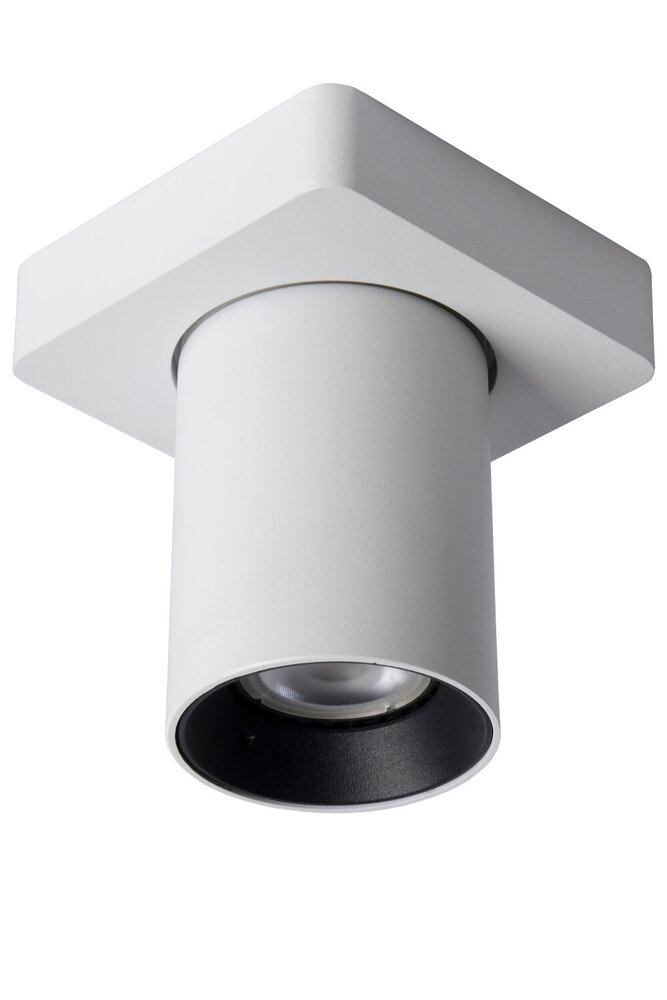 Lucide NIGEL - Deckenstrahler - LED Dim to warm - GU10 - 1x5W 2200K/3000K - Weiß Lucide NIGEL - Deckenstrahler - LED Dim to warm - GU10 - 1x5W 2200K/3000K - Weiß