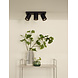 Lucide NIGEL - Deckenstrahler - LED Dim to warm - GU10 - 3x5W 2200K/3000K - Schwarz Lucide NIGEL - Deckenstrahler - LED Dim to warm - GU10 - 3x5W 2200K/3000K - Schwarz