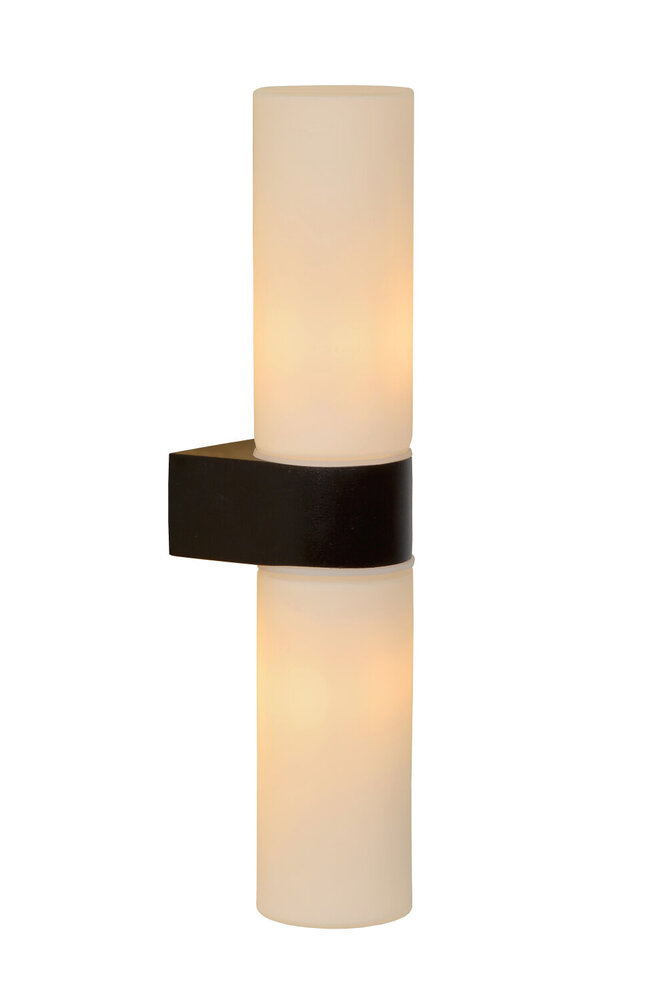 Lucide JESSE - Wandleuchte Bad - 2xG9 - IP44 - Schwarz Lucide JESSE - Wandleuchte Bad - 2xG9 - IP44 - Schwarz