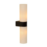 Lucide JESSE - Wandleuchte Bad - 2xG9 - IP44 - Schwarz Lucide JESSE - Wandleuchte Bad - 2xG9 - IP44 - Schwarz