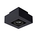 Lucide XIRAX - Deckenstrahler - LED Dim to warm - GU10 - 1x5W 2200K/3000K - Schwarz