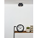 Lucide XIRAX - Deckenstrahler - LED Dim to warm - GU10 - 1x5W 2200K/3000K - Schwarz