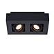 Lucide XIRAX - Deckenstrahler - LED Dim to warm - GU10 - 2x5W 2200K/3000K - Schwarz Lucide XIRAX - Deckenstrahler - LED Dim to warm - GU10 - 2x5W 2200K/3000K - Schwarz