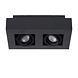 Lucide XIRAX - Deckenstrahler - LED Dim to warm - GU10 - 2x5W 2200K/3000K - Schwarz Lucide XIRAX - Deckenstrahler - LED Dim to warm - GU10 - 2x5W 2200K/3000K - Schwarz