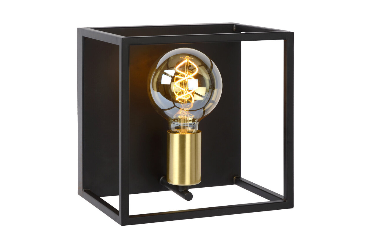 Lucide RUBEN - Wandleuchte - 1xE27 - Schwarz Lucide RUBEN - Wandleuchte - 1xE27 - Schwarz