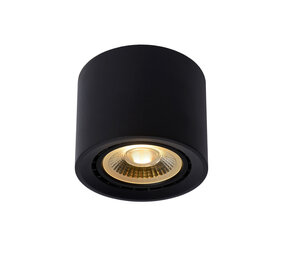 Lucide FEDLER - Deckenstrahler - Ø 12 cm - LED Dim to warm - GU10 (ES111) - 1x12W 2200K/3000K - Schwarz Lucide FEDLER - Deckenstrahler - Ø 12 cm - LED Dim to warm - GU10 (ES111) - 1x12W 2200K/3000K - Schwarz