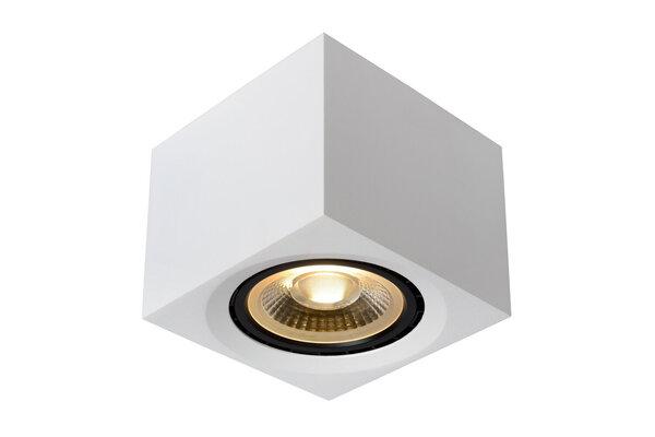 Lucide FEDLER - Deckenstrahler - LED Dim to warm - GU10 (ES111) - 1x12W 2200K/3000K - Weiß Lucide FEDLER - Deckenstrahler - LED Dim to warm - GU10 (ES111) - 1x12W 2200K/3000K - Weiß