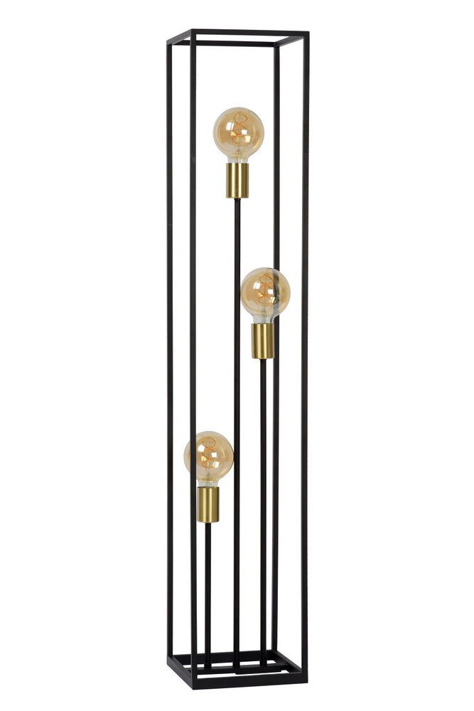 Lucide RUBEN - Stehleuchte - 3xE27 - Schwarz Lucide RUBEN - Stehleuchte - 3xE27 - Schwarz