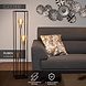 Lucide RUBEN - Stehleuchte - 3xE27 - Schwarz Lucide RUBEN - Stehleuchte - 3xE27 - Schwarz