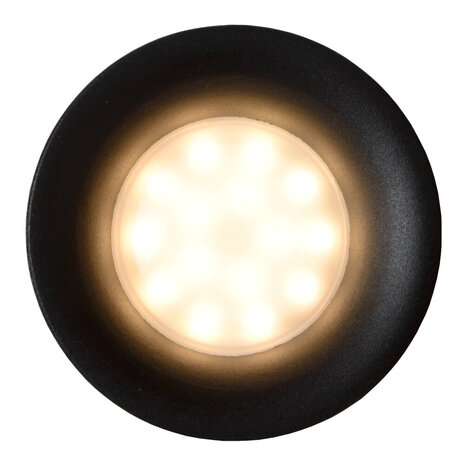 Lucide ZIVA - Einbaustrahler Bad - Ø 8,4 cm - 1xGU10 - IP44 - Schwarz Lucide ZIVA - Einbaustrahler Bad - Ø 8,4 cm - 1xGU10 - IP44 - Schwarz