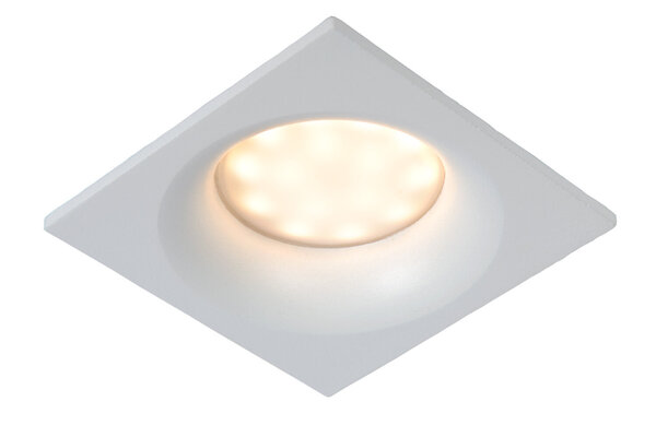 Lucide ZIVA - Downlight Badezimmer - 1xGU10 - IP44 - Weiß Lucide ZIVA - Downlight Badezimmer - 1xGU10 - IP44 - Weiß