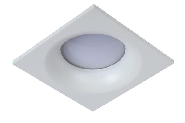 Lucide ZIVA - Downlight Badezimmer - 1xGU10 - IP44 - Weiß Lucide ZIVA - Downlight Badezimmer - 1xGU10 - IP44 - Weiß