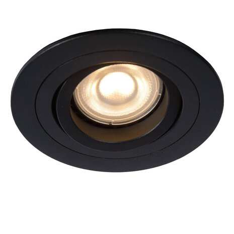 Lucide TUBE - Einbaustrahler - Ø 9,2 cm - 1xGU10 - Schwarz Lucide TUBE - Einbaustrahler - Ø 9,2 cm - 1xGU10 - Schwarz