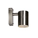 Lucide ARNE-LED - Wandstrahler / Wandleuchte Indoor/Outdoor - Ø 6,3 cm - LED - GU10 - 1x5W 2700K - IP44 - Mattchrom