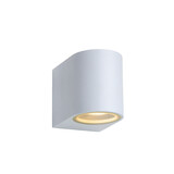 Lucide ZORA-LED - Wandstrahler / Wandleuchte Innen/Außen - LED Dimb. - GU10 - 1x5W 3000K - IP44 - Weiß