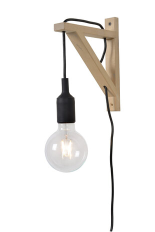 Lucide FIX - Wandleuchte - 1xE27 - Schwarz Lucide FIX - Wandleuchte - 1xE27 - Schwarz