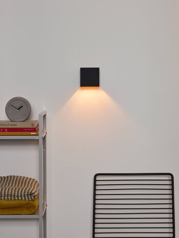 Lucide XIO - Wandleuchte - LED Dimb. - G9 - 1x4W 2700K - Einstellbarer Abstrahlwinkel - Schwarz