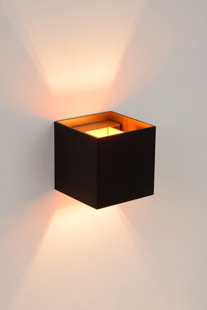 Lucide XIO - Wandleuchte - LED Dimb. - G9 - 1x4W 2700K - Einstellbarer Abstrahlwinkel - Schwarz