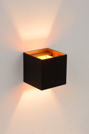 Lucide XIO - Wandleuchte - LED Dimb. - G9 - 1x4W 2700K - Einstellbarer Abstrahlwinkel - Schwarz