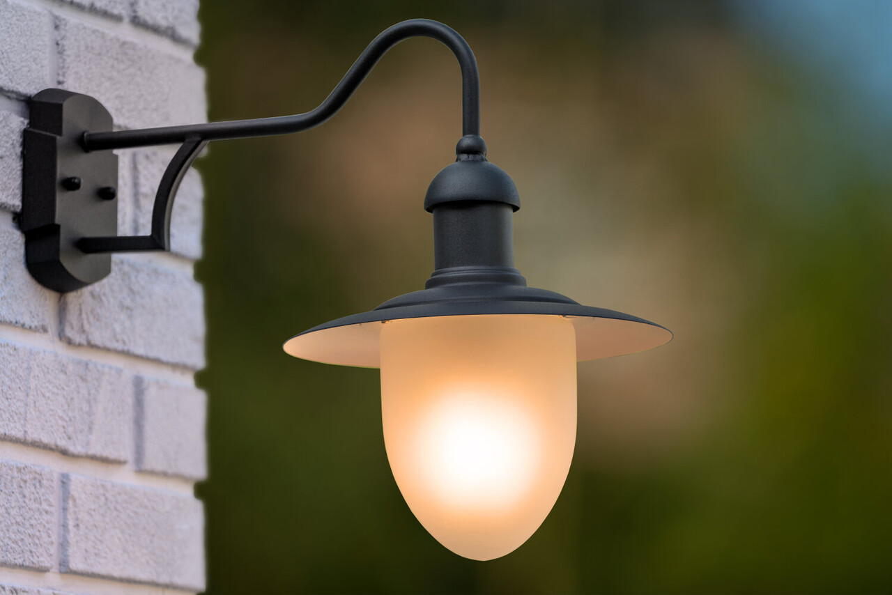 Lucide ARUBA - Wandleuchte Innen/Außen - Ø 25 cm - 1xE27 - IP44 - Schwarz Lucide ARUBA - Wandleuchte Innen/Außen - Ø 25 cm - 1xE27 - IP44 - Schwarz