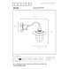 Lucide ARUBA - Wandleuchte Indoor/Outdoor - Ø 25 cm - 1xE27 - IP44 - Rostbraun Lucide ARUBA - Wandleuchte Indoor/Outdoor - Ø 25 cm - 1xE27 - IP44 - Rostbraun
