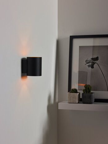 Lucide XERA - Wandleuchte - Ø 8 cm - 1xG9 - Schwarz