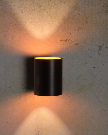 Lucide XERA - Wandleuchte - Ø 8 cm - 1xG9 - Schwarz