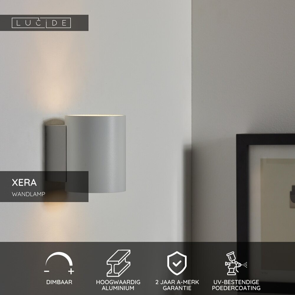 Lucide XERA - Wandleuchte - Ø 8 cm - 1xG9 - Weiß