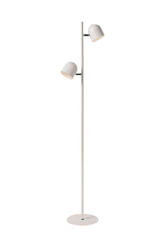 Lucide SKANSKA - Stehleuchte - LED Dimb. - 2x5W 3000K - Weiß Lucide SKANSKA - Stehleuchte - LED Dimb. - 2x5W 3000K - Weiß