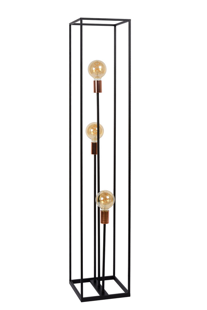 Lucide ARTHUR - Stehleuchte - 3xE27 - Schwarz Lucide ARTHUR - Stehleuchte - 3xE27 - Schwarz