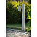 Lucide ARNE-LED - Sockelleuchte - Ø 6,3 cm - LED - GU10 - 1x5W 2700K - IP44 - Mattchrom