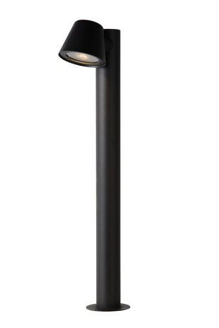 Lucide DINGO-LED - Sockelleuchte - LED Dimb. - GU10 - 1x5W 3000K - IP44 - Anthrazit Lucide DINGO-LED - Sockelleuchte - LED Dimb. - GU10 - 1x5W 3000K - IP44 - Anthrazit