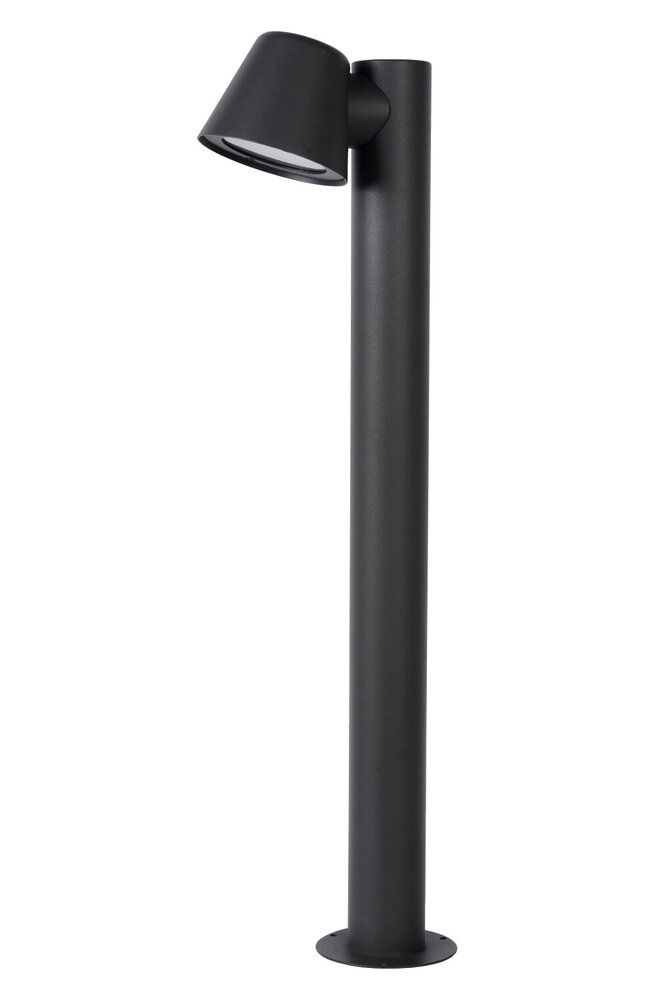 Lucide DINGO-LED - Sockelleuchte - LED Dimb. - GU10 - 1x5W 3000K - IP44 - Anthrazit Lucide DINGO-LED - Sockelleuchte - LED Dimb. - GU10 - 1x5W 3000K - IP44 - Anthrazit