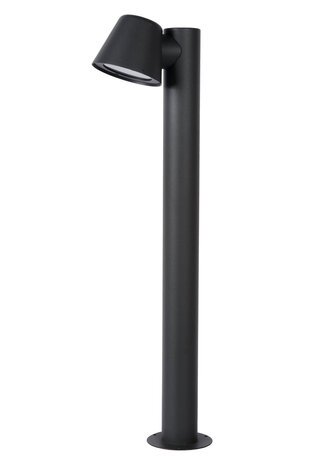 Lucide DINGO-LED - Sockelleuchte - LED Dimb. - GU10 - 1x5W 3000K - IP44 - Anthrazit Lucide DINGO-LED - Sockelleuchte - LED Dimb. - GU10 - 1x5W 3000K - IP44 - Anthrazit