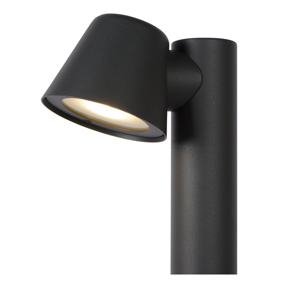 Lucide DINGO-LED - Sockelleuchte - LED Dimb. - GU10 - 1x5W 3000K - IP44 - Anthrazit Lucide DINGO-LED - Sockelleuchte - LED Dimb. - GU10 - 1x5W 3000K - IP44 - Anthrazit