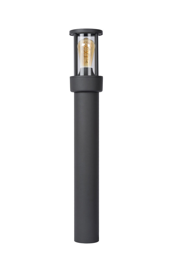 Lucide LORI - Sockelleuchte - 1xE27 - IP44 - Tag-/Nachtsensor - Anthrazit Lucide LORI - Sockelleuchte - 1xE27 - IP44 - Tag-/Nachtsensor - Anthrazit
