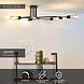 Lucide LESTER - Deckenleuchte - 8xE27 - Schwarz Lucide LESTER - Deckenleuchte - 8xE27 - Schwarz
