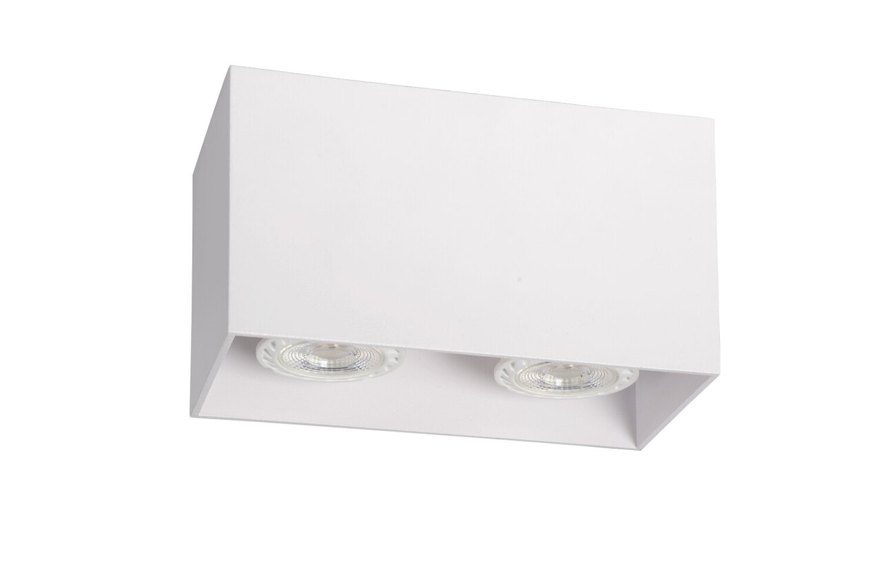 Lucide BODI - Deckenstrahler - 2xGU10 - Weiß Lucide BODI - Deckenstrahler - 2xGU10 - Weiß