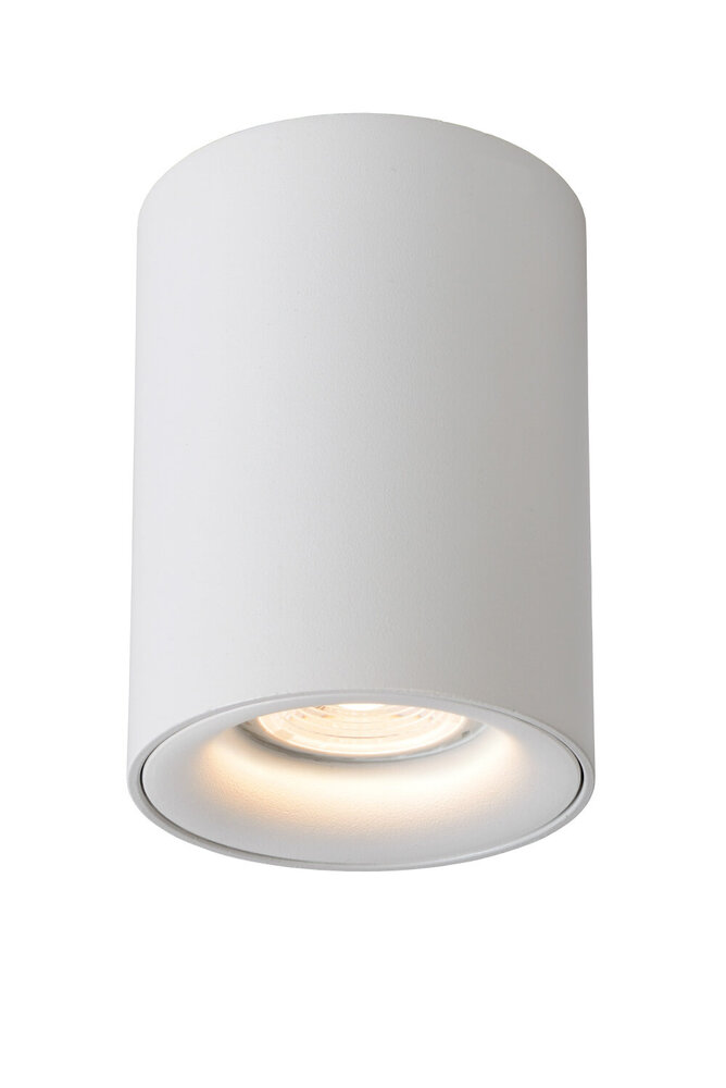 Lucide BENTOO-LED - Deckenstrahler - Ø 8 cm - LED Dimb. - GU10 - 1x5W 3000K - Weiß