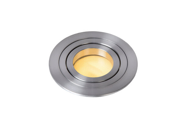 Lucide TUBE - Downlight - Ø 9,2 cm - 1xGU10 - Mattchrom