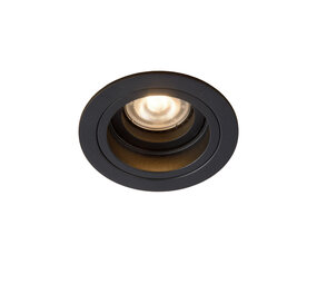 Lucide EMBED - Downlight - Ø 9,1 cm - 1xGU10 - Schwarz