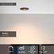 Lucide EMBED - Downlight - Ø 9,1 cm - 1xGU10 - Schwarz Lucide EMBED - Downlight - Ø 9,1 cm - 1xGU10 - Schwarz