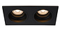 EMBED - Downlight - 2xGU10 - Schwarz
